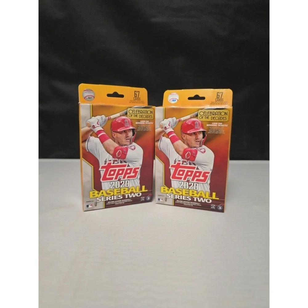 2020 Topps Baseball Series 2 Hanger Box — Lot of (2) — Factory Sealed